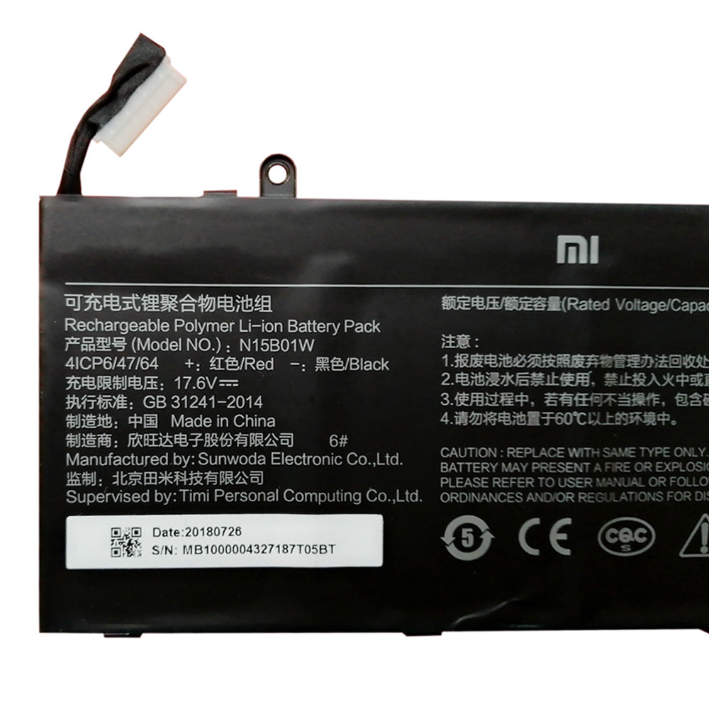 MI N15B01W - N15B01W Genuine Original Laptop Notebook Battery (1 Yr Warranty)