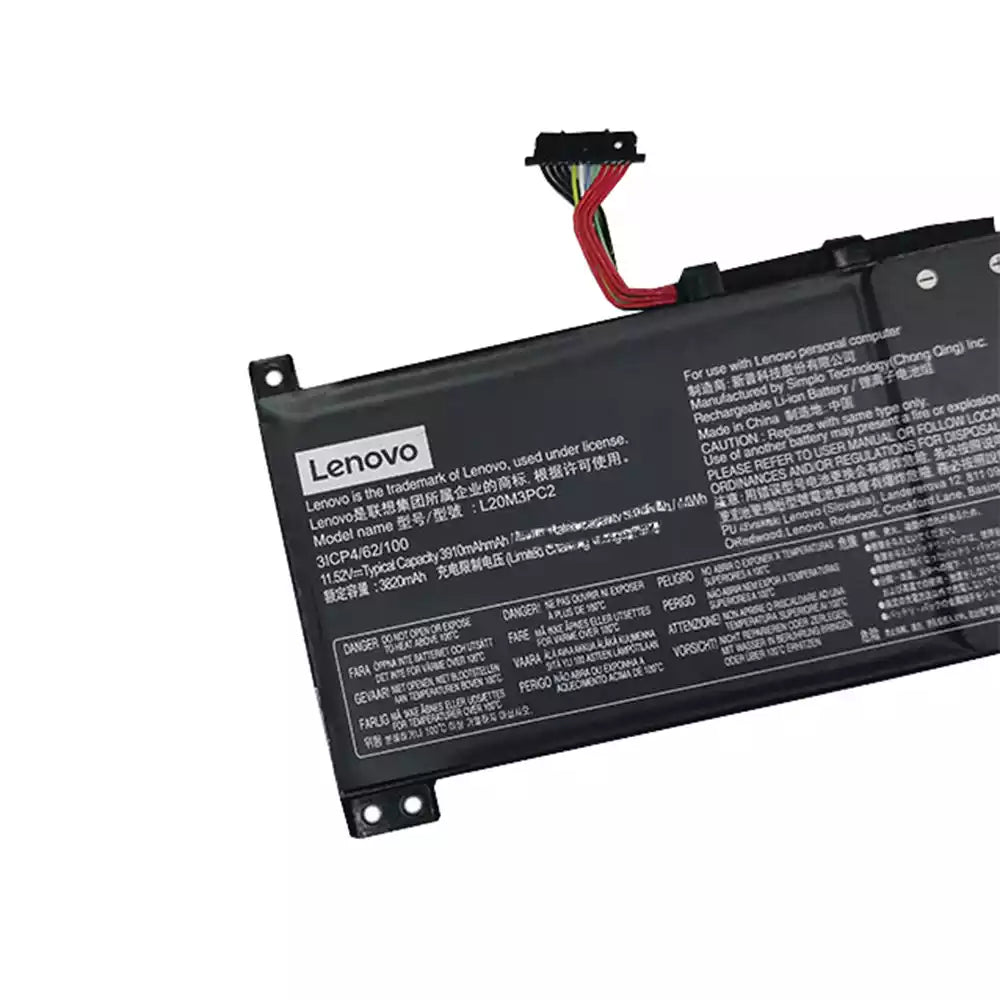 LENOVO L20D3PC2 - L20M3PC2 Original Laptop Notebook Battery (1 Yr Warranty)