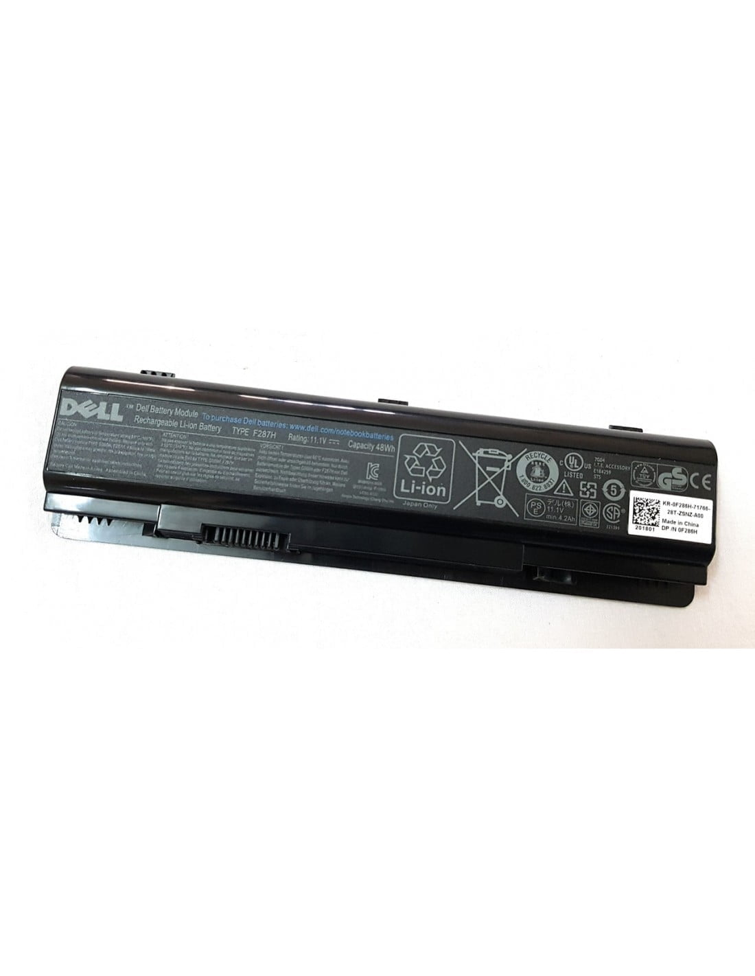 DELL F287H - DELL F287H Genuine Original Laptop Notebook Battery (1 Yr Warranty)