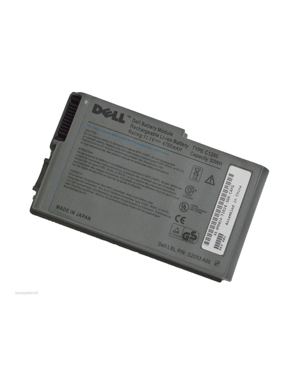 DELL Latitude PP17L - C1295 Original Laptop Notebook Battery (1 Yr Warranty)