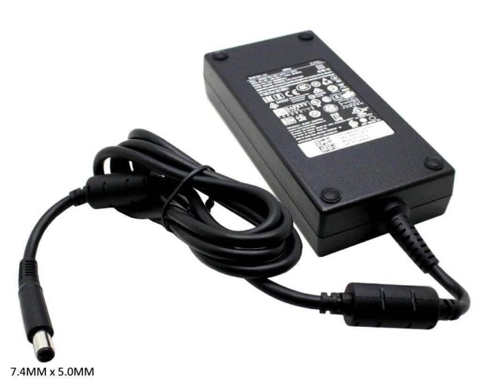 DELL LAPTOP CHARGER 180W 19.5V 9.23A GENUINE Original ( 7.4 MM ) ( 1 Yr Warranty ) Model : Dell Precision M4800