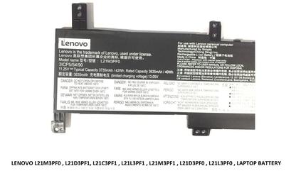 LENOVO IDEAPAD 1 15ALC7 - L21M3PF0 Original Laptop Notebook Battery (1 Yr Warranty)