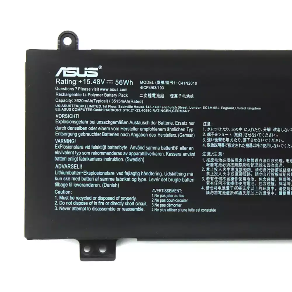 ASUS C41N2010 - C41N2010 Original Laptop Notebook Battery (1 Yr Warranty)