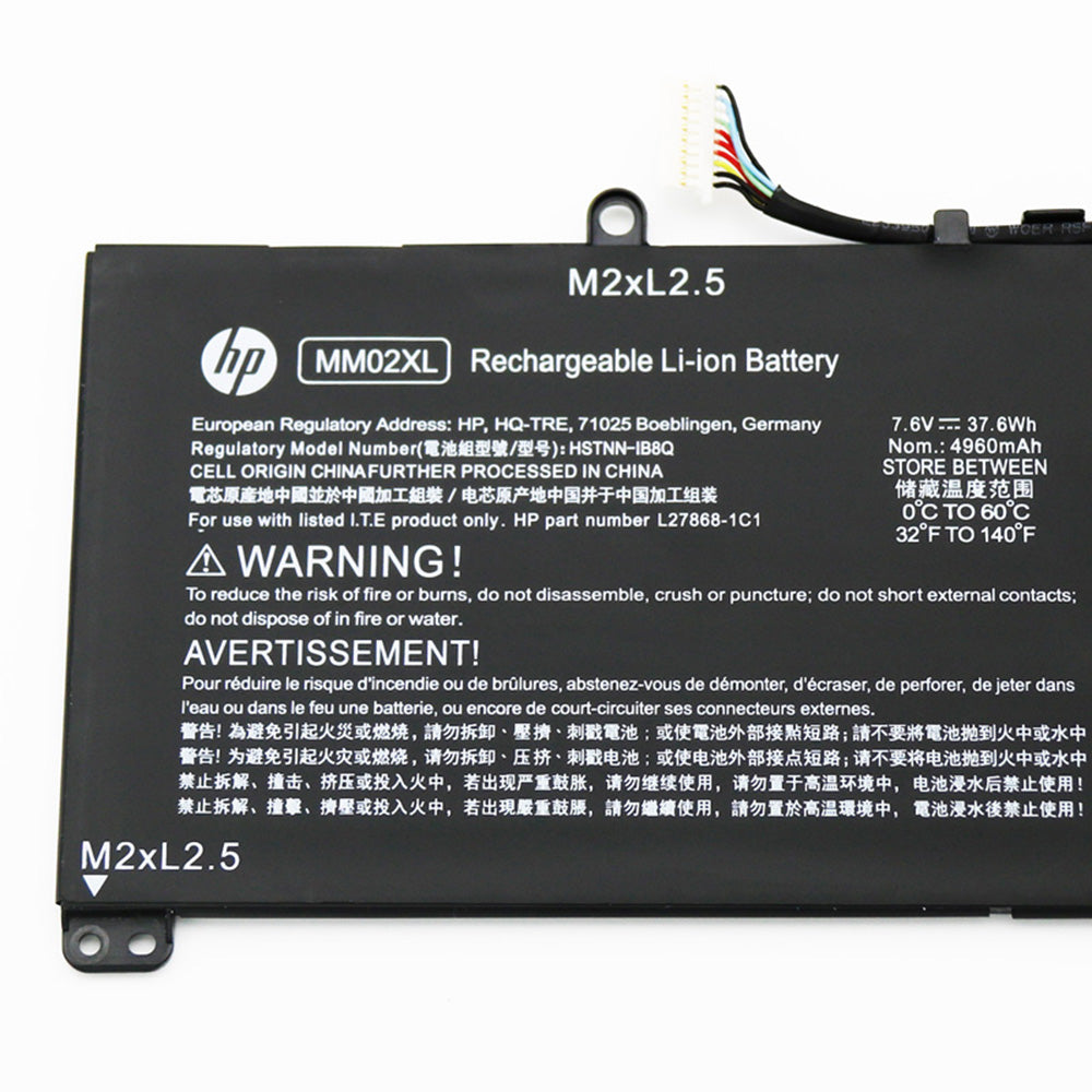 HP Pavilion 13-AN1230NG - MM02XL Original Laptop Notebook Battery (1 Yr Warranty)
