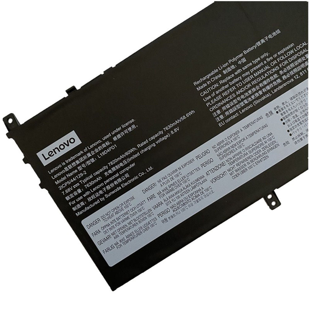 LENOVO Yoga 6 13ARE05 82FN000TGE - L19D4PD1 Original Laptop Notebook Battery (1 Yr Warranty)