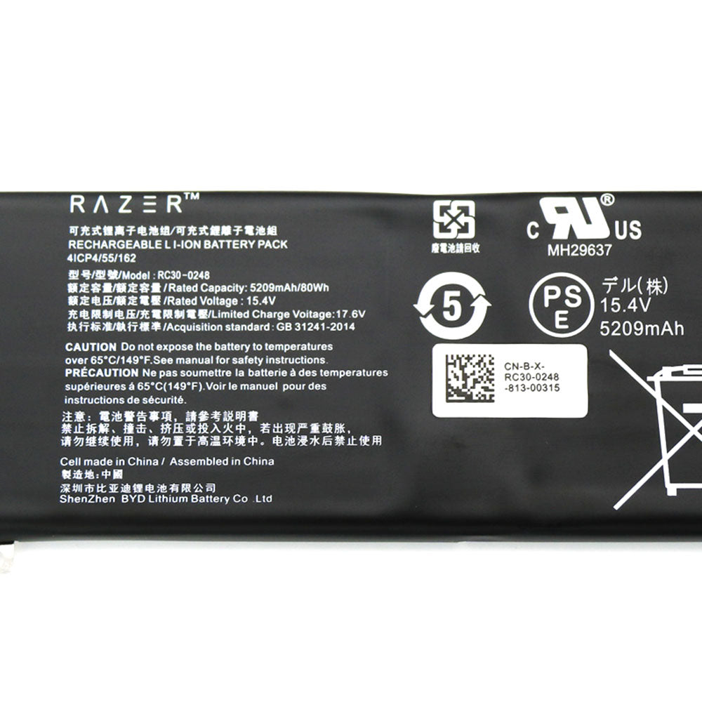RAZER RC30-0248 - RC30-0248 Original Laptop Notebook Battery (1 Yr Warranty)