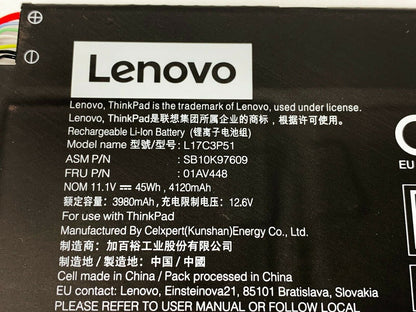 LENOVO L17M3P51 - L17M3P51 Original Laptop Notebook Battery (1 Yr Warranty)