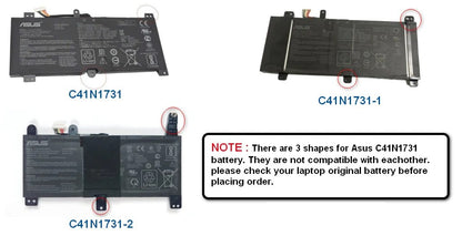 ASUS ROG Strix GL504GM-0091B8750H - C41N1731 TYPE-2 Original Laptop Notebook Battery (1 Yr Warranty)