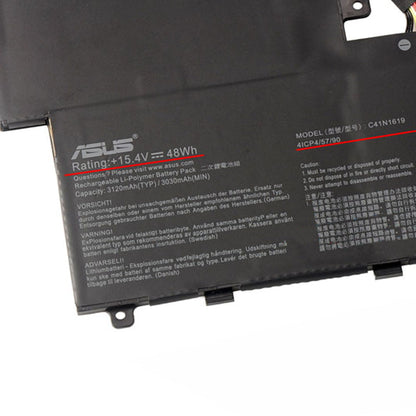 ASUS C41-N1619 - C41-N1619 Original Laptop Notebook Battery (1 Yr Warranty)