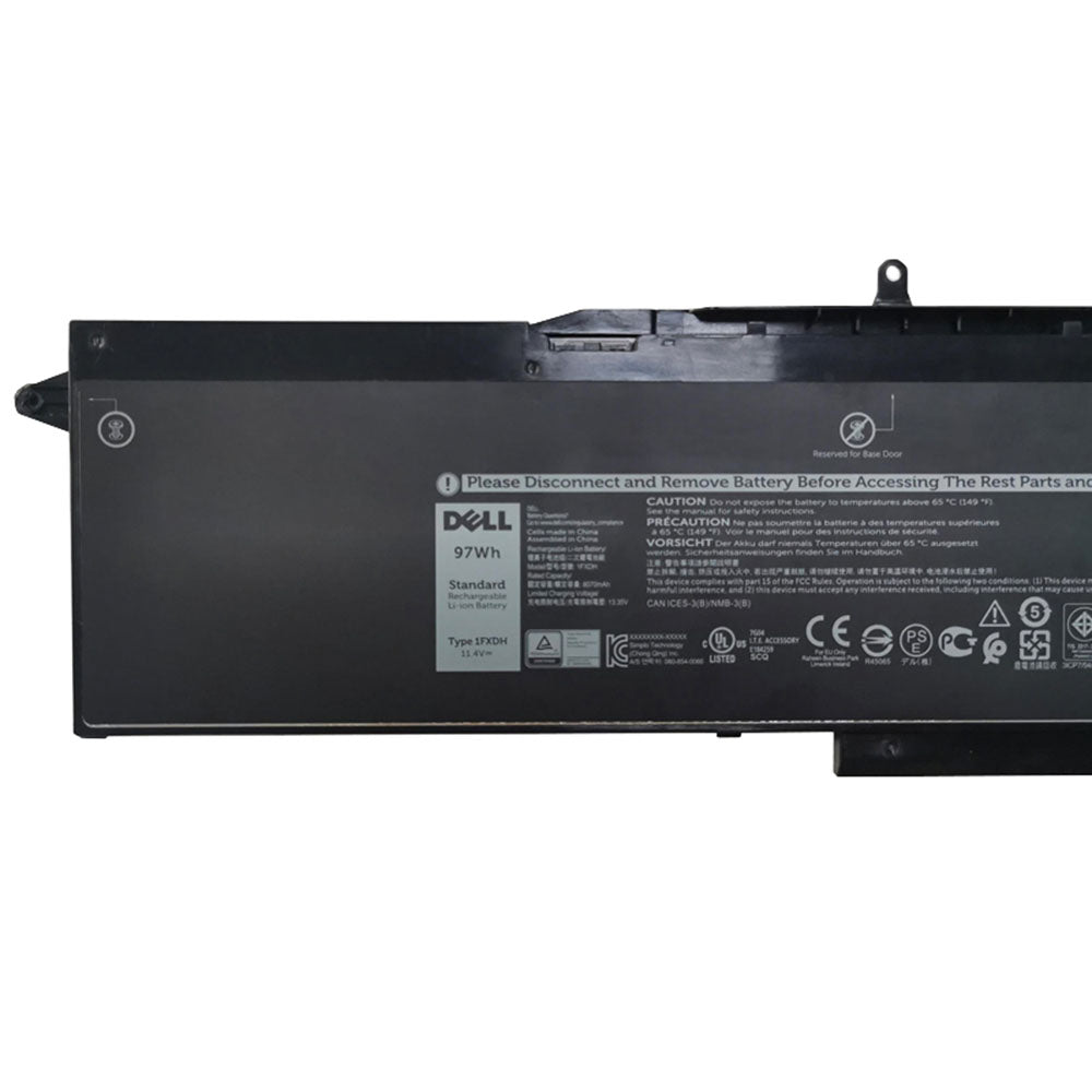 DELL 1WJT0 D191G - 1FXDH Genuine Original Laptop Notebook Battery ( 1 Yr Warranty )