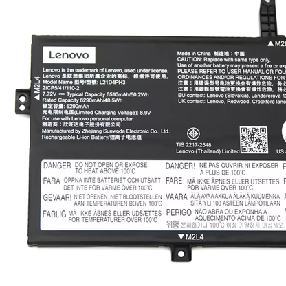 LENOVO L21C4PH3 - L21C4PH3 Original Laptop Notebook Battery (1 Yr Warranty)