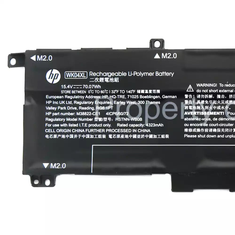 HP VICTUS GAMING 15-FA0351TX - HP WK04XL Original Laptop Notebook Battery (1 Yr Warranty)