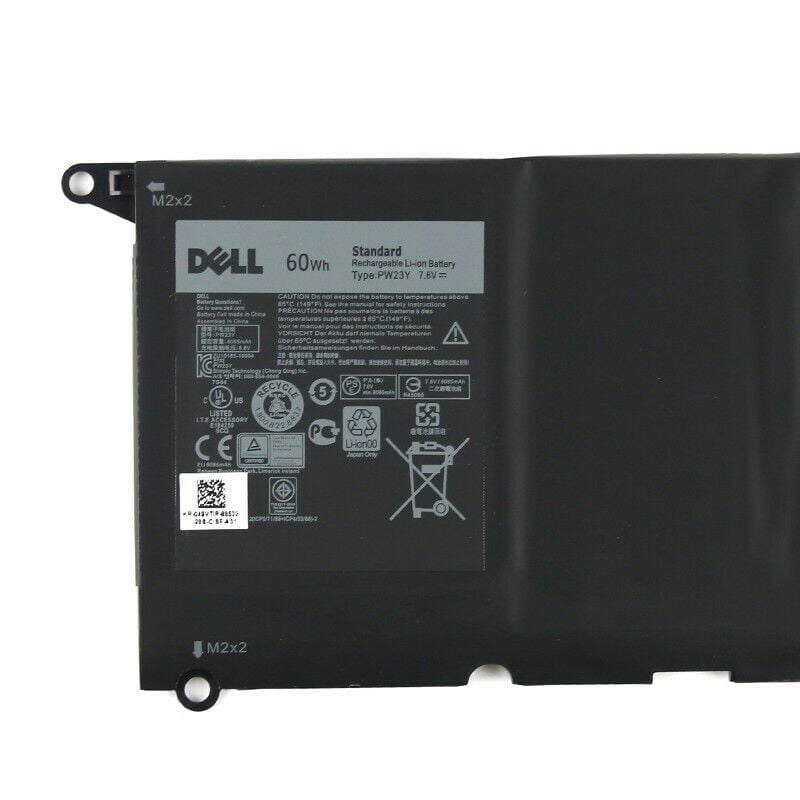 DELL XPS 13 ( 9360-0012 ) - PW23Y Original Laptop Notebook Battery (1 Yr Warranty)