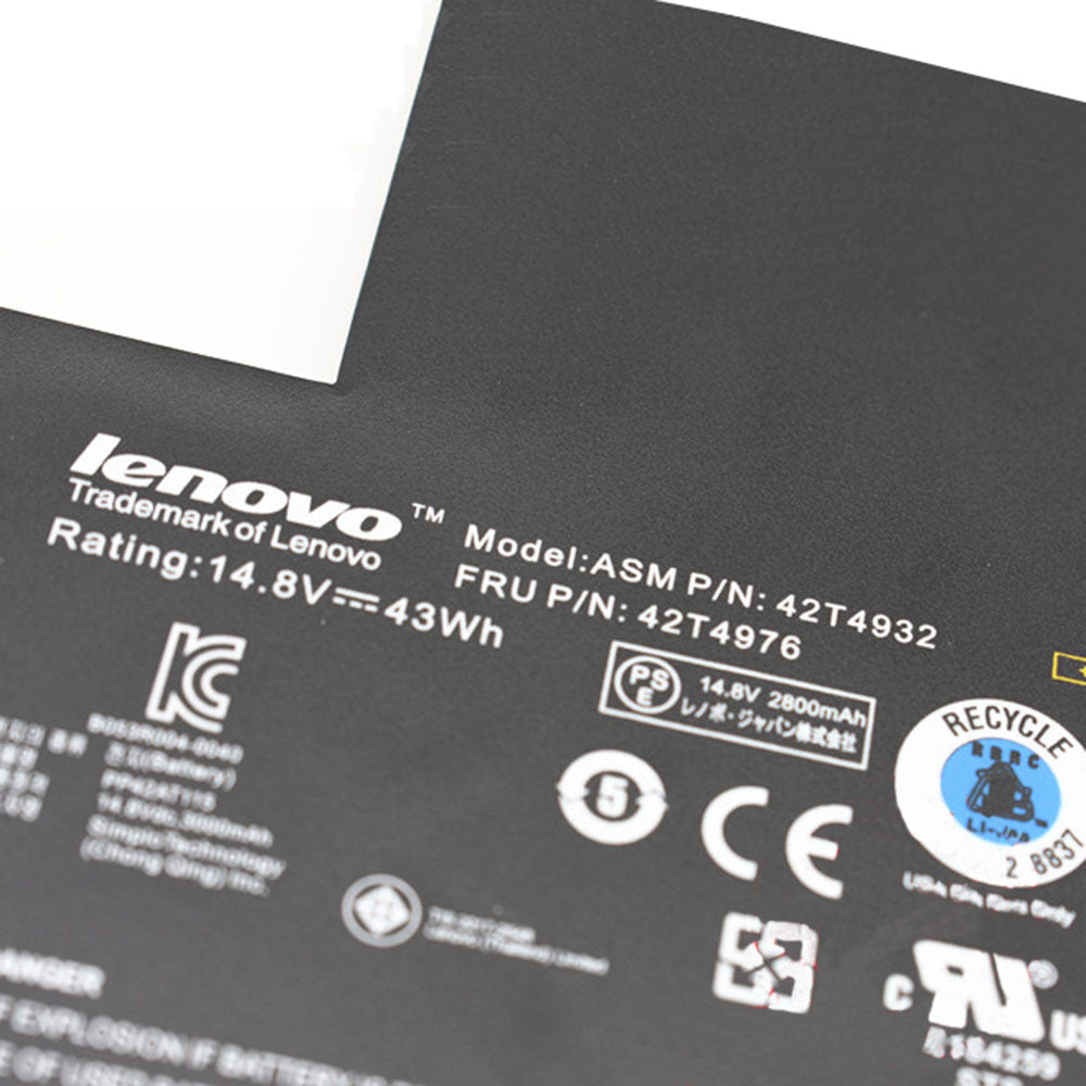 LENOVO ThinkPad Edge E220s 5038C19 - 42T4932 Original Laptop Notebook Battery (1 Yr Warranty)