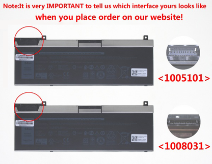DELL 5TF10 - 5TF10 Original Laptop Notebook Battery (1 Yr Warranty)