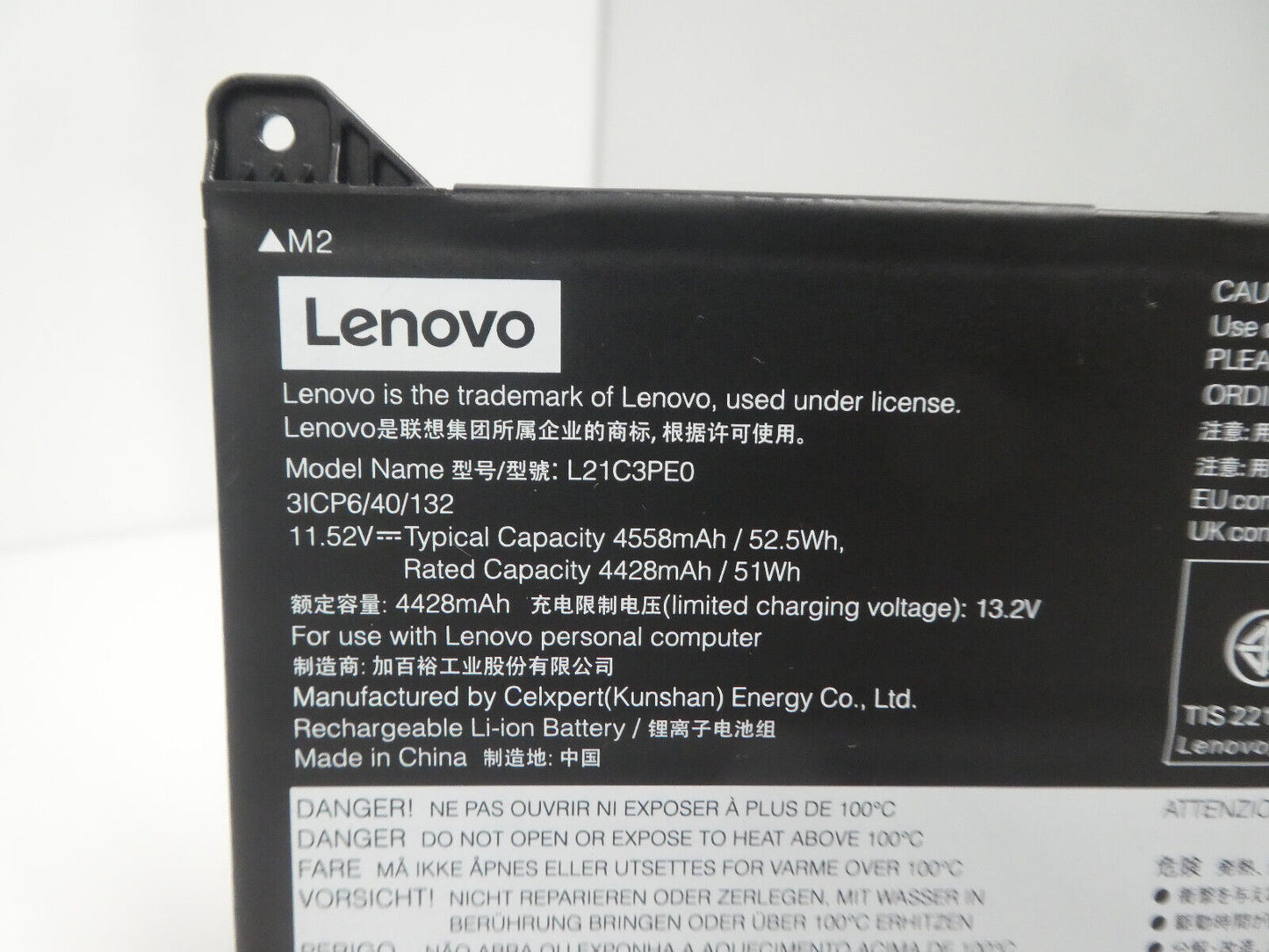LENOVO L21C3PE0 - L21C3PE0 Original Laptop Notebook Battery (1 Yr Warranty)