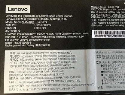 LENOVO L18L3P72 - L18L3P72 Original Laptop Notebook Battery (1 Yr Warranty)