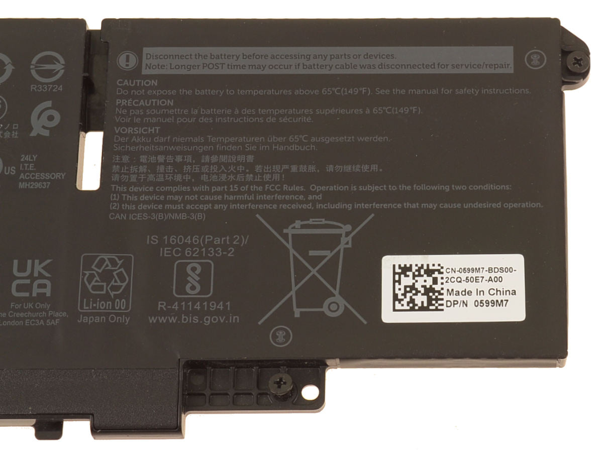 DELL FH97R - 2 cell -Latitude 7440 7340 7640 38Wh Genuine Original Laptop Notebook Battery ( 1 Yr Warranty )