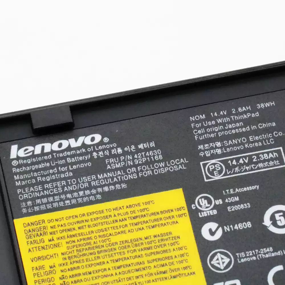LENOVO IBM LENOVO 40Y7001 - 40Y7001 Original Laptop Notebook Battery (1 Yr Warranty)