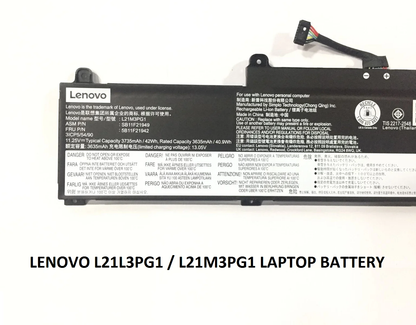 LENOVO L14 GEN3 - L21M3PG1 Original Laptop Notebook Battery (1 Yr Warranty)