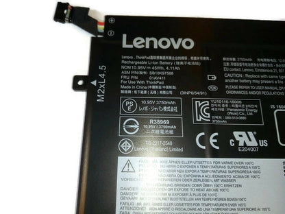 LENOVO 01AV411 - 01AV411 Original Laptop Notebook Battery (1 Yr Warranty)