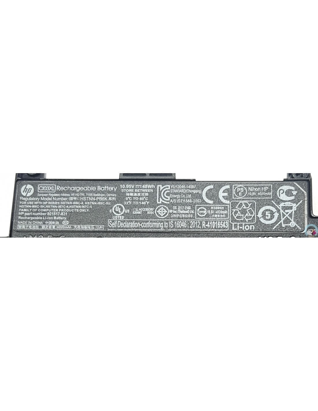 HP HSTNN-I67C-5 - CI03XL Original Laptop Notebook Battery (1 Yr Warranty)