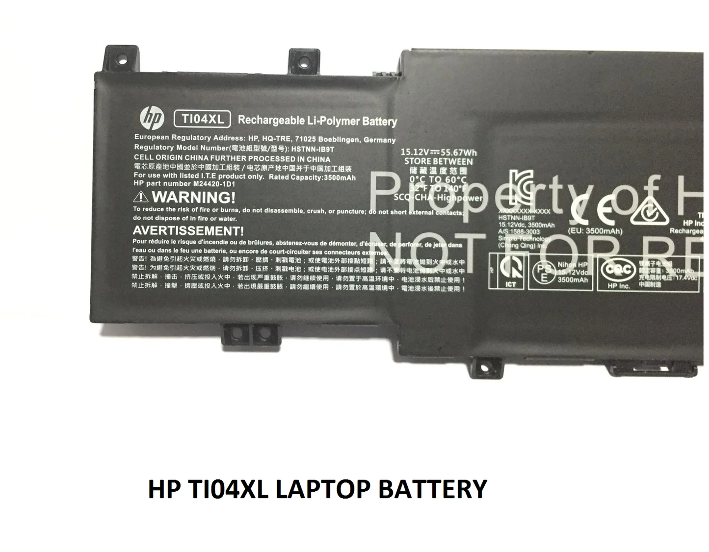 HP TI04XL - TI04XL Original Laptop Notebook Battery (1 Yr Warranty)
