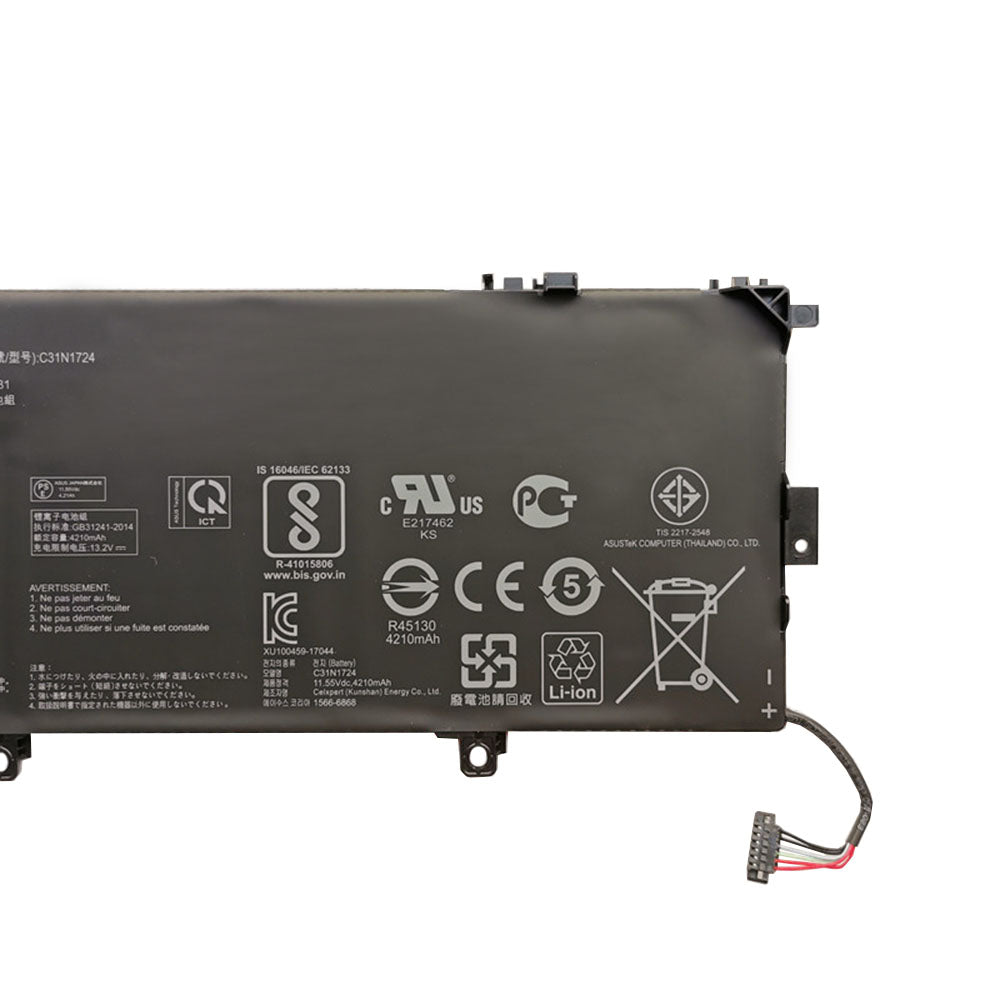 ASUS C31N1724 - C31N1724 Original Laptop Notebook Battery (1 Yr Warranty)