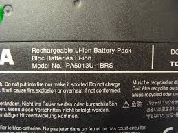 TOSHIBA Portege Z935-P300 - PA5013U-1BRS Original Laptop Notebook Battery (1 Yr Warranty)