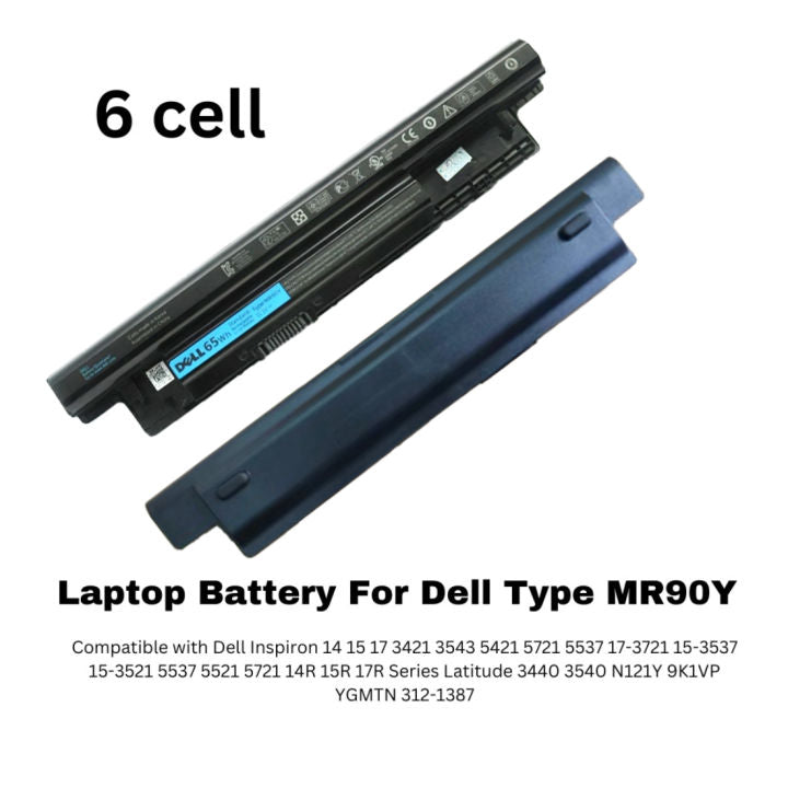 DELL INSPIRON 14R 5437 - 6 Cell MR90Y Genuine Original Laptop Notebook Battery ( 1 Yr Warranty )
