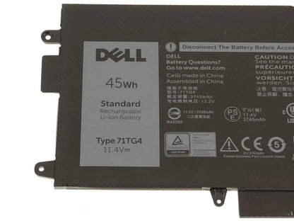 DELL Latitude 5289 – 71TG4 Genuine Original Laptop Notebook Battery ( 1 Yr Warranty )