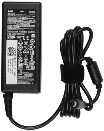 LAPTOP CHARGER 65W 19.5V 3.34A GENUINE Original Adapter ( 7.4 MM ) ( 1 Yr Warranty ) DP/N : 0FP2CY
