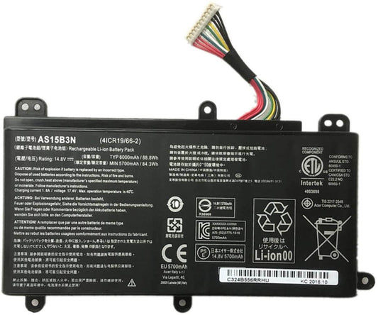 ACER AS15B3N- AS15B3N - AS15B3N- AS15B3N Original Laptop Notebook Battery (1 Yr Warranty)