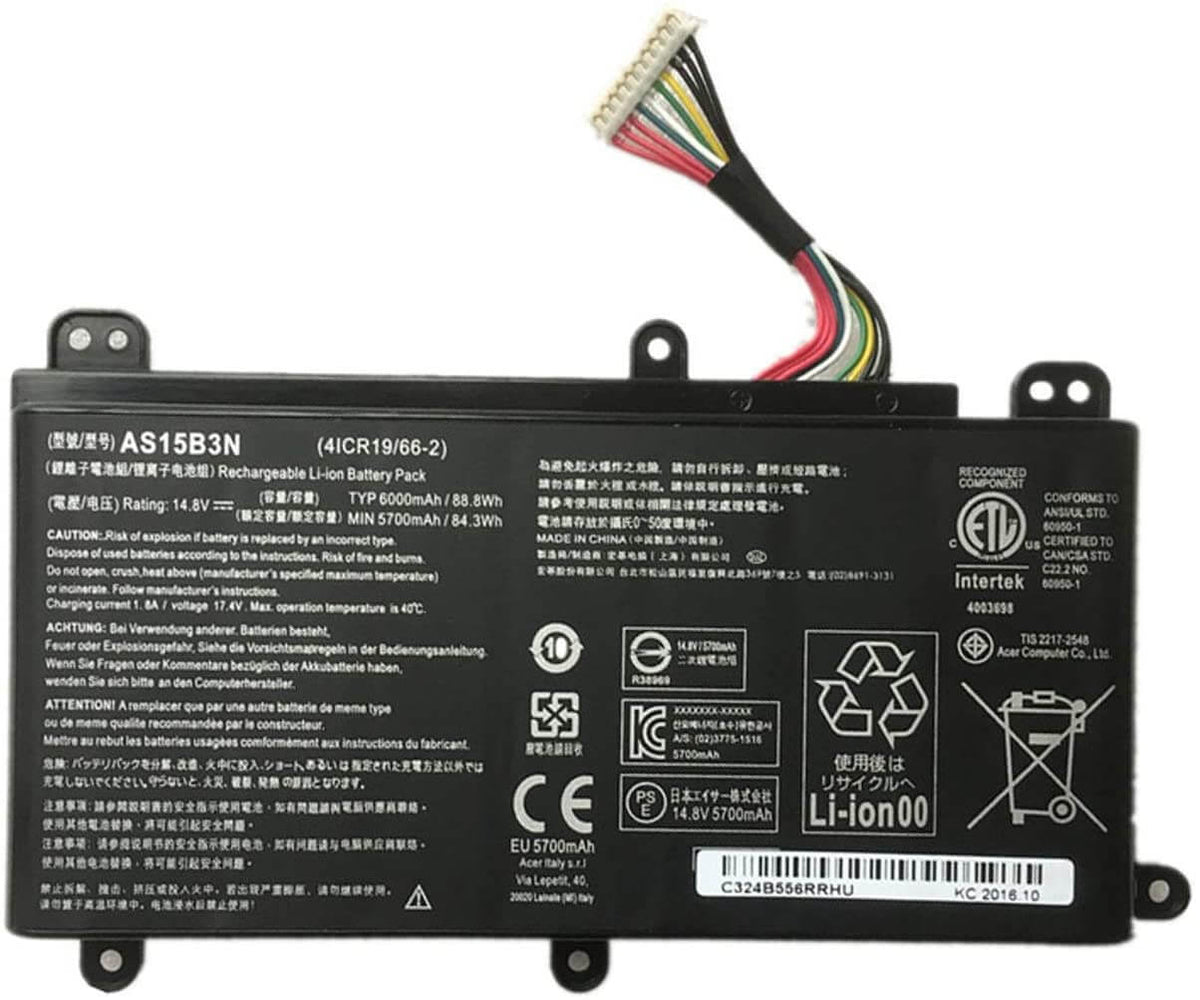 ACER 4ICR19/66-2 - AS15B3N Original Laptop Notebook Battery (1 Yr Warranty)