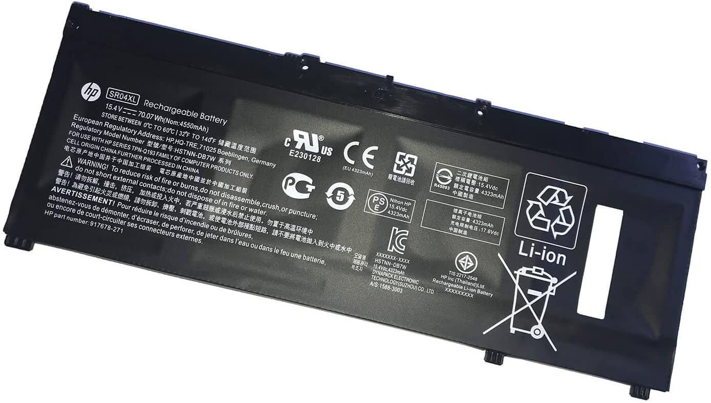 HP OMEN 15-dc0096nd - SR04XL Original Laptop Notebook Battery (1 Yr Warranty)