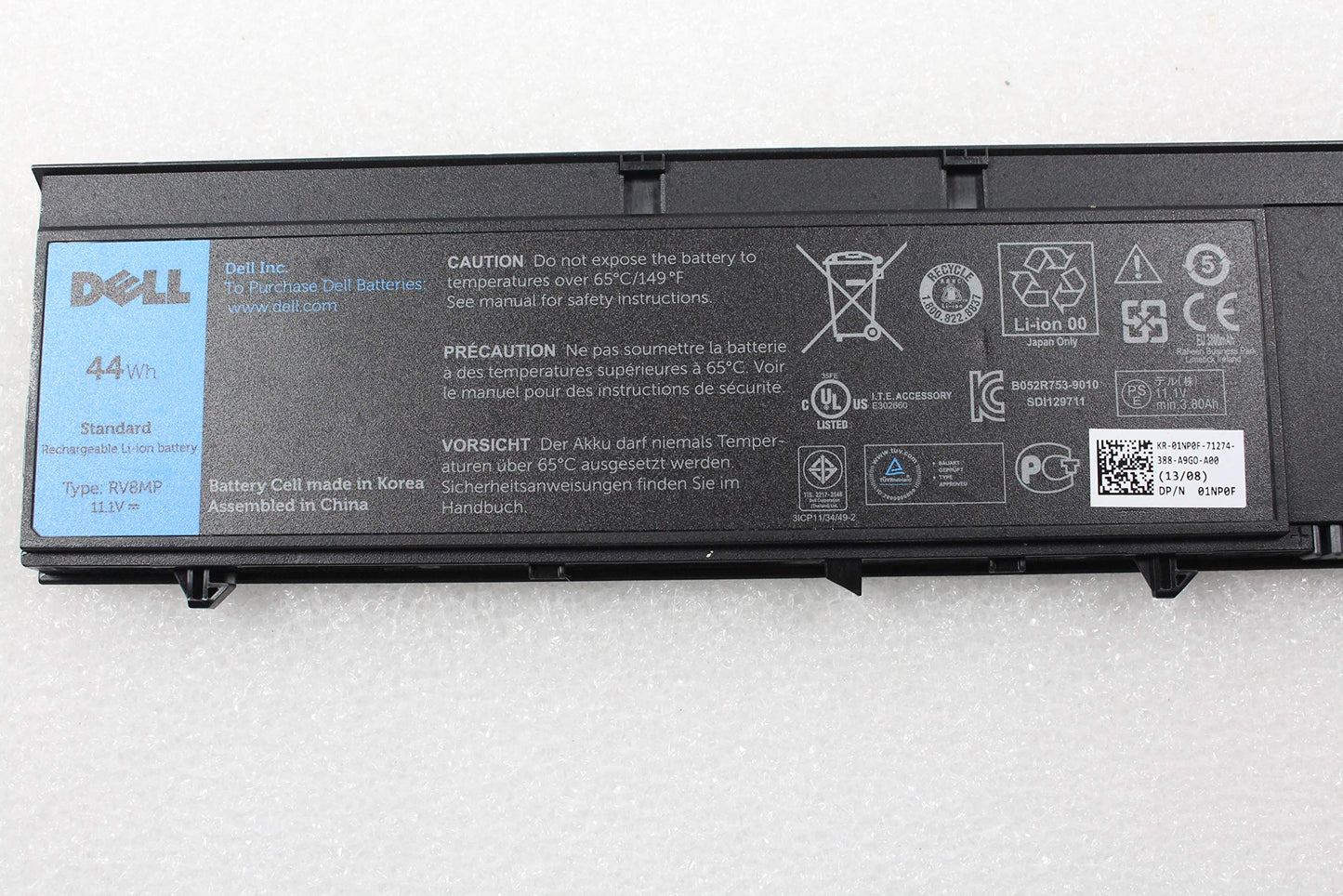 DELL Latitude XT3 Tablet - RV8MP Genuine Original Laptop Notebook Battery ( 1 Yr Warranty )