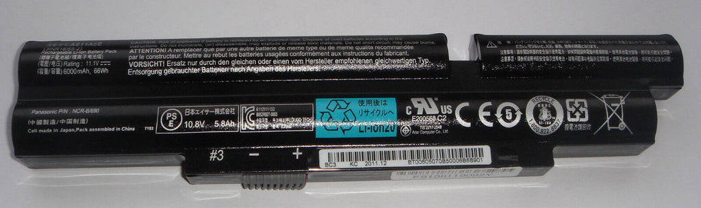 ACER 3830TG-2414664N - AS11A5E Original Laptop Notebook Battery (1 Yr Warranty)