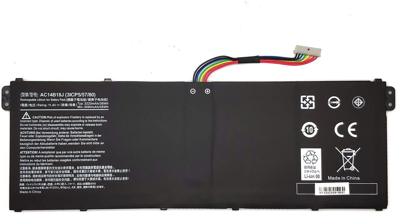 ACER Aspire ES1-531-C785 - AC14B18J Original Laptop Notebook Battery (1 Yr Warranty)