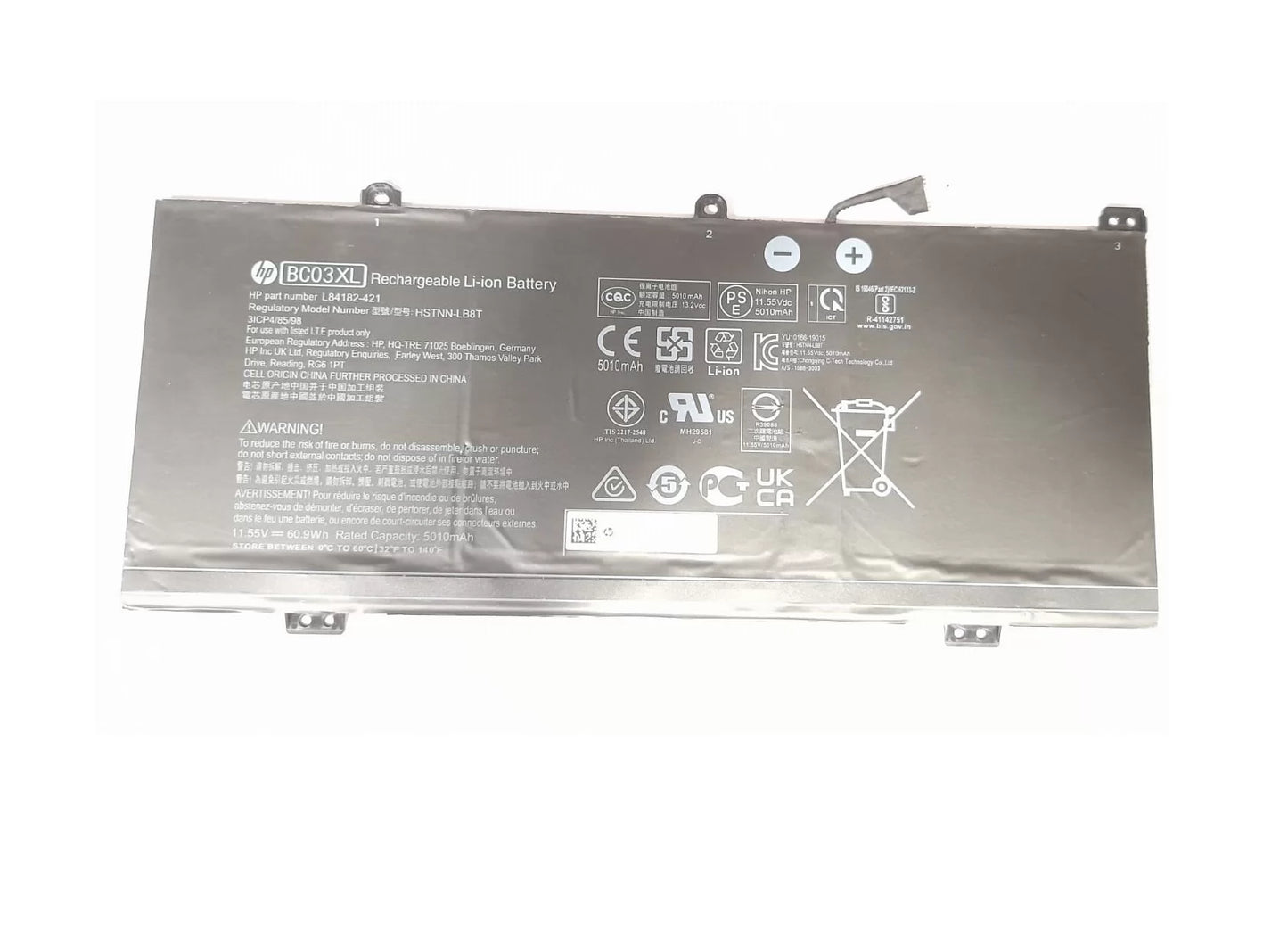 HP ChromeBook X360 14C-CA0001NS - BC03XL Original Laptop Notebook Battery (1 Yr Warranty)