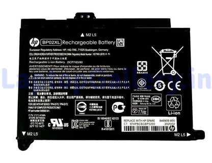 HP Pavilion 15-AU018CA - BP02XL Original Laptop Notebook Battery (1 Yr Warranty)