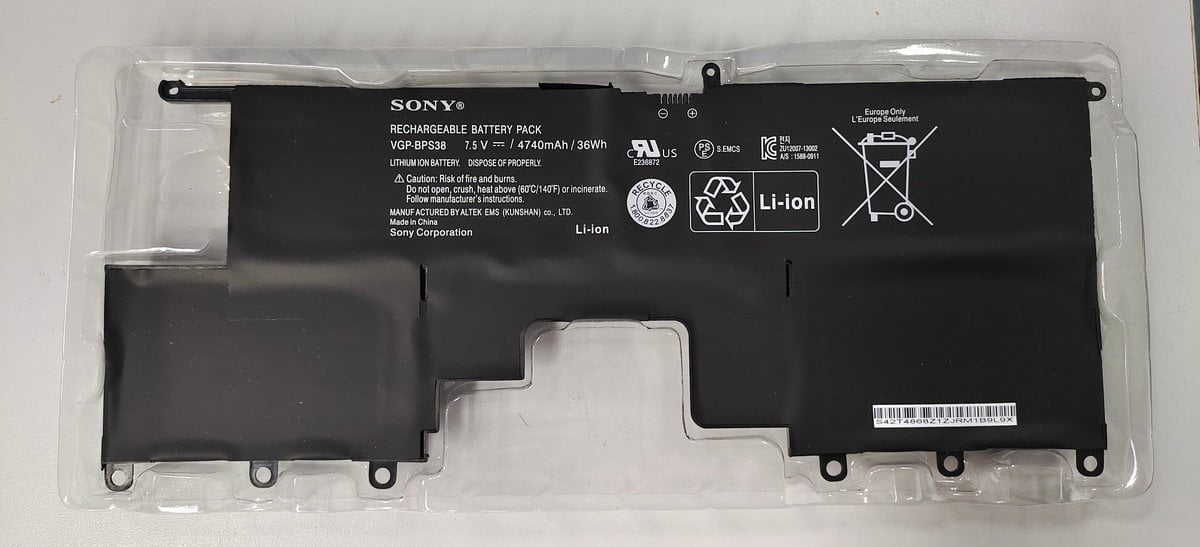 SONY VGP-BPS38 - VGP-BPS38 Original Laptop Notebook Battery (1 Yr Warranty)