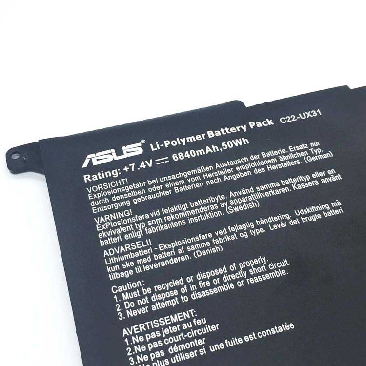 ASUS C22-UX31 - C22-UX31 Original Laptop Notebook Battery (1 Yr Warranty)