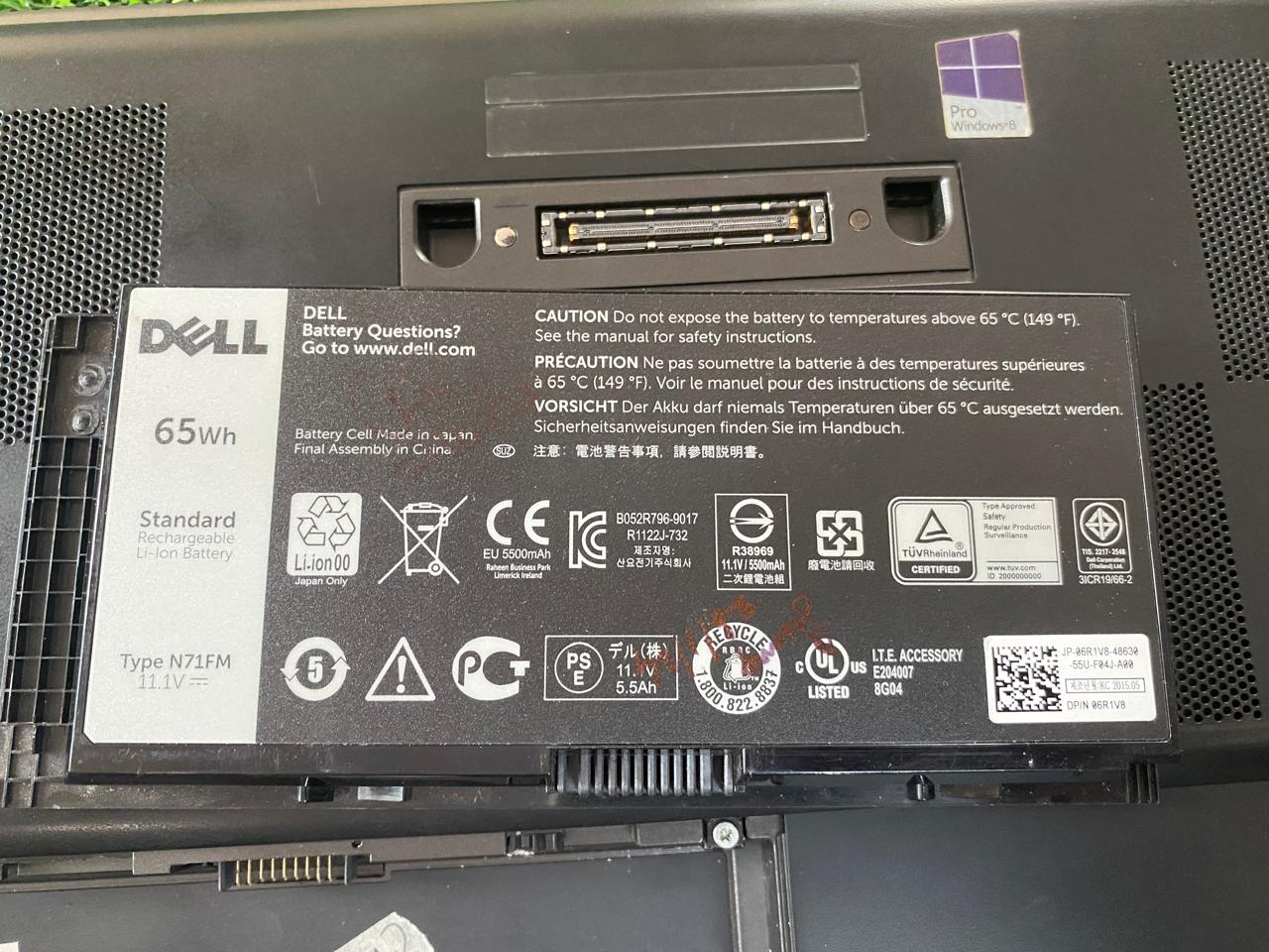 DELL Precision M4600– N71FM Genuine Original Laptop Notebook Battery ( 1 Yr Warranty )