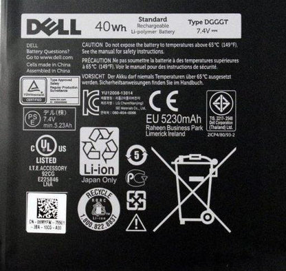 DELL XPS 11 - DGGGT Genuine Original Laptop Notebook Battery ( 1 Yr Warranty )