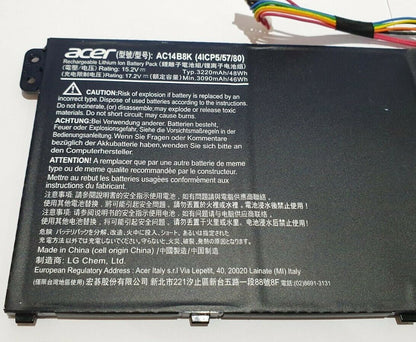 ACER 5 A515-51G-80 - AC14B8K Original Laptop Notebook Battery (1 Yr Warranty)
