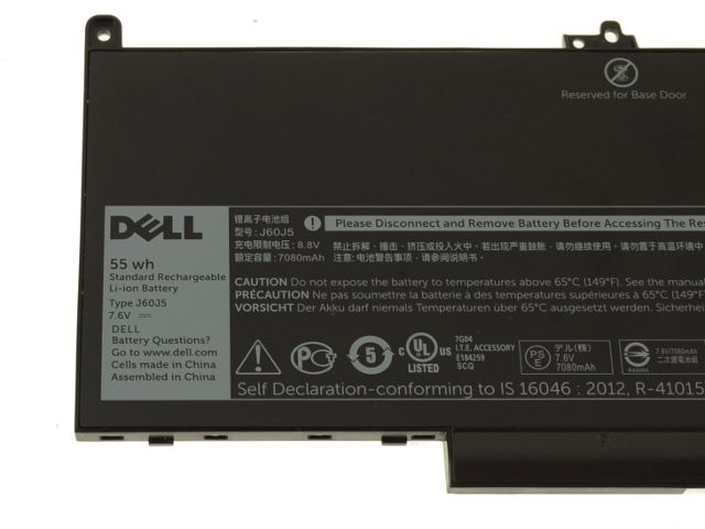 DELL J60J5 - J60J5 Genuine Original Laptop Notebook Battery (1 Yr Warranty)