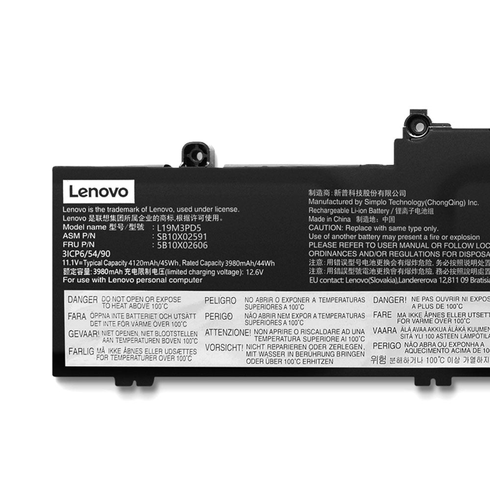 LENOVO L19M3PD5 - L19M3PD5 Original Laptop Notebook Battery (1 Yr Warranty)