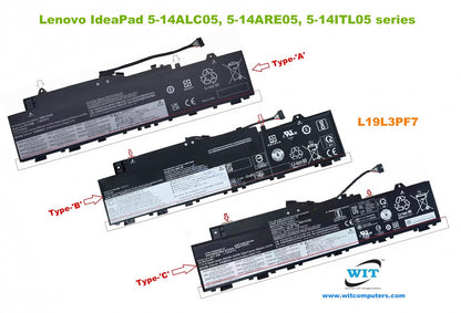 LENOVO L19C3PF3 - L19C3PF3 Original Laptop Notebook Battery (1 Yr Warranty)