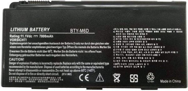 MSI S9N-903A240-M47 - BTY-M6D Original Laptop Notebook Battery (1 Yr Warranty)