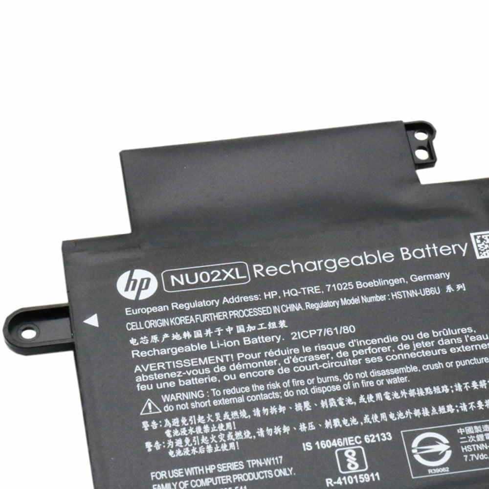 HP TPN-W117 - NU02XL Original Laptop Notebook Battery (1 Yr Warranty)
